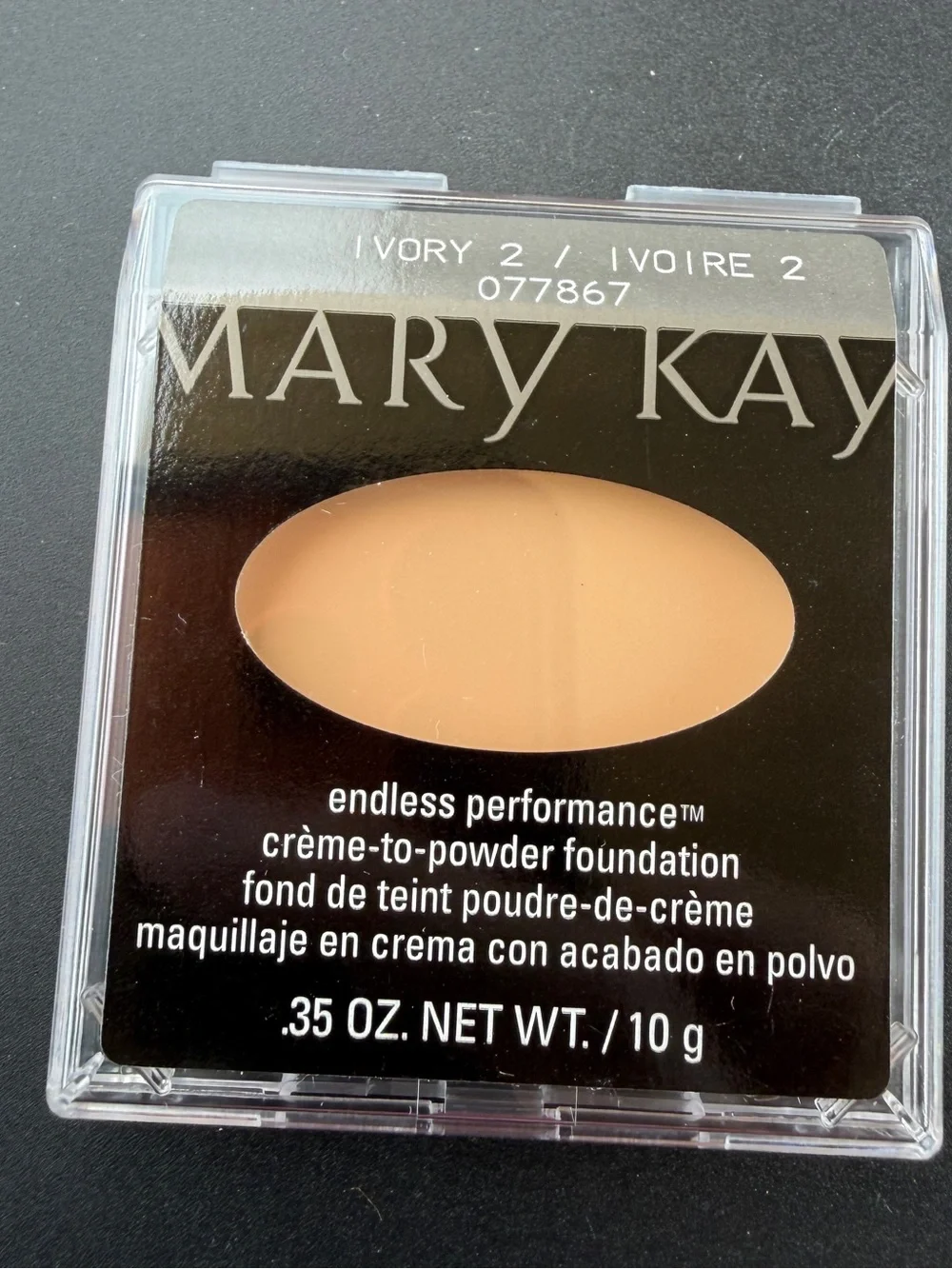 Mary Kay Crème-to-Powder Foundation — Ivory 2 (Warm Beige)